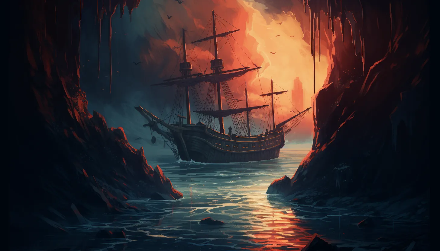 Experience the rough sea with a good beer and metal music.